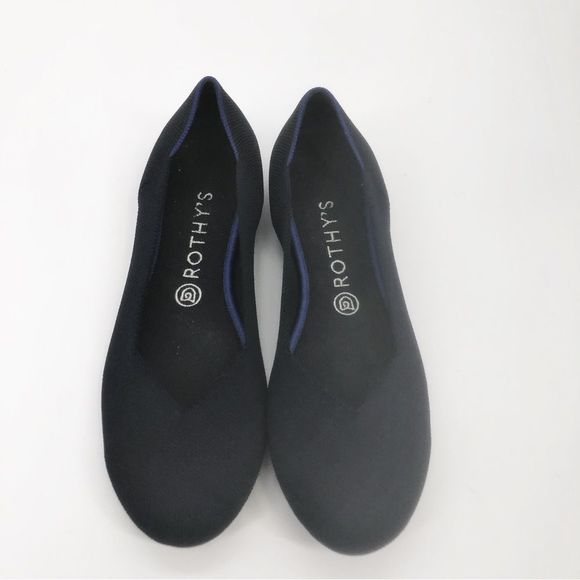 Rothy’s Maritime Navy Round Toe Ballet Flats 9.5 - Picture 6 of 9